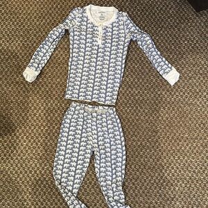 Roller rabbit kids pajama set elephant design